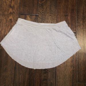 Cloud grey bullet pointe skirt